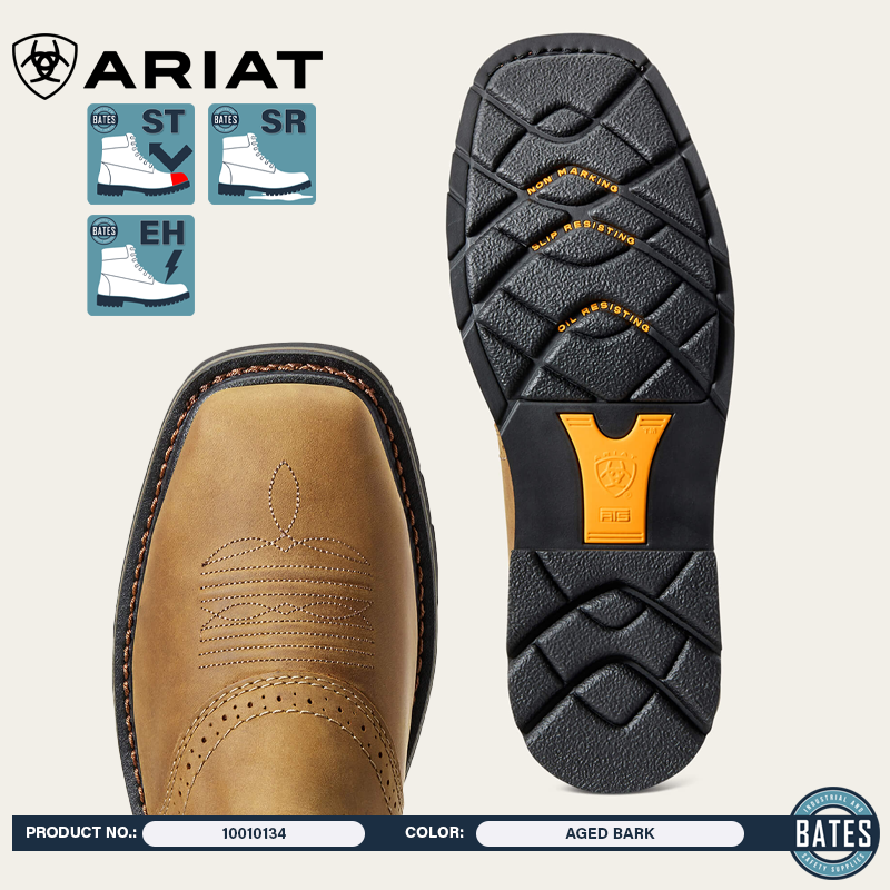 10010134 Ariat Men's SIERRA WS/ST Work Boot