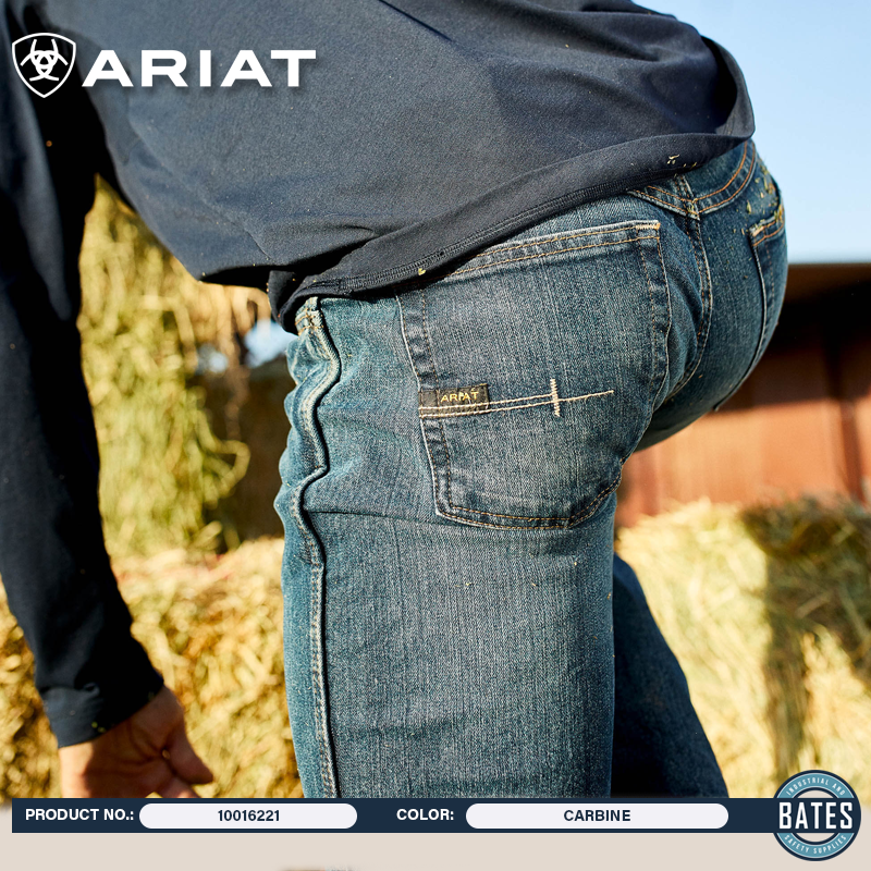 10016221 Ariat Men's REBAR® M4 DuraStretch™ Boot Cut Jeans