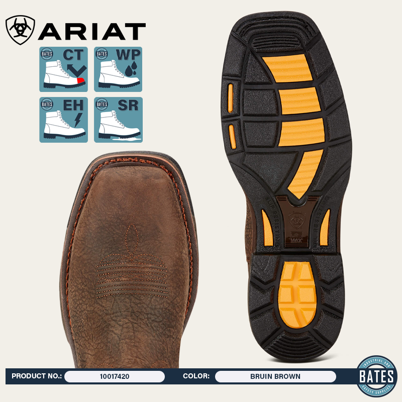 10017420 Ariat Men's WORKHOG® WP/CT Work Boots