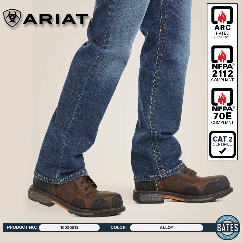 10020812 Ariat Men's FR M4 Basic Boot Cut Jeans