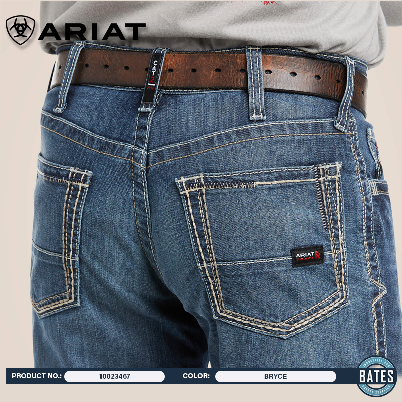 10023467 Ariat Men's FR M4 DuraLight Boot Cut Jeans