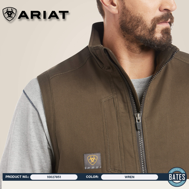 10027851 Ariat Men's Rebar® DuraCanvas Vest
