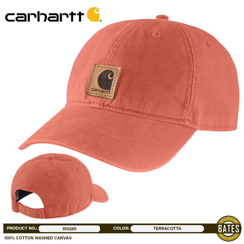 100289 Carhartt SOLID Canvas Caps