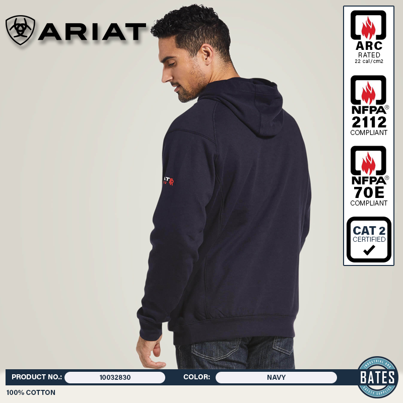 10032830 Ariat Men's FR REV Pullover Hoodie