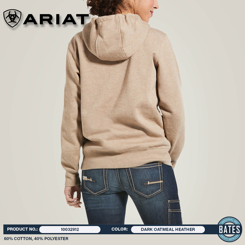 10032912 Ariat Women's REBAR Skill Set ½ Zip Hoodie