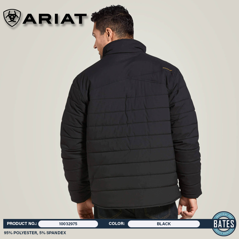 10032975 Ariat Men's REBAR VALIANT WP Insulated Jacket