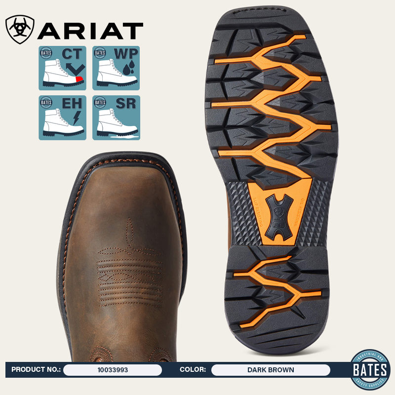10033993 Ariat Men's BIG RIG WP/CT Work Boots