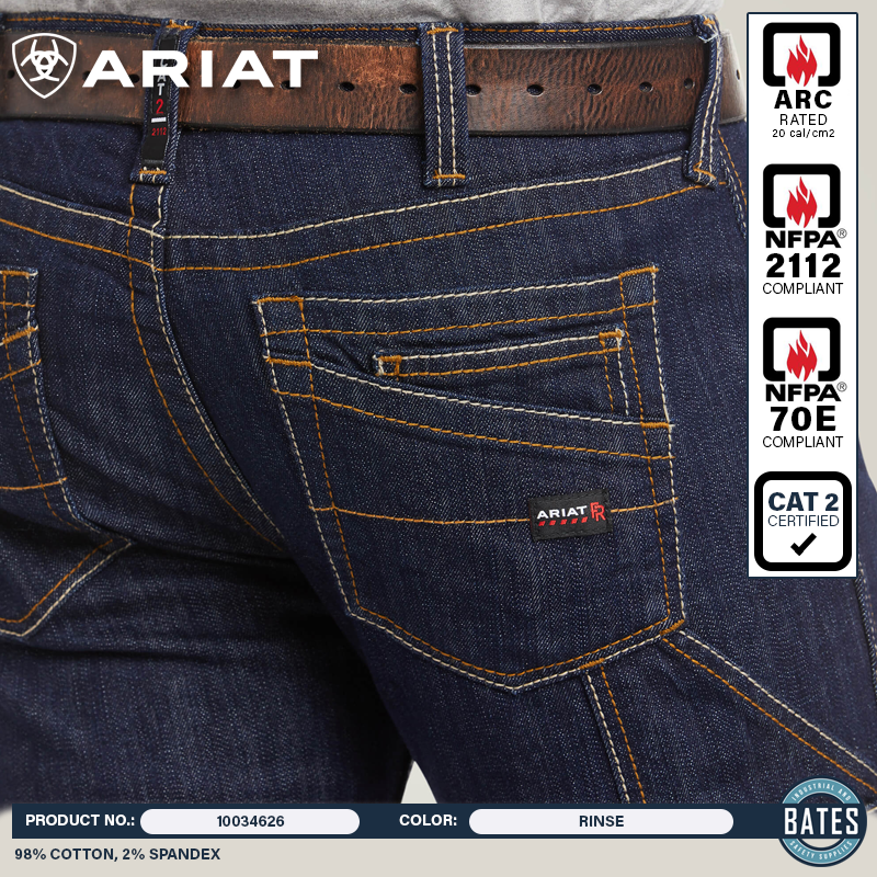 10034626 Ariat Men's FR M7 DuraStretch WORKHORSE Jeans