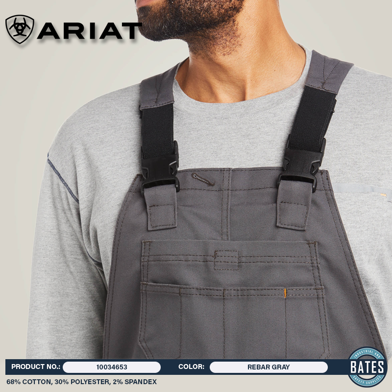 10034653 Ariat Men's DuraCanvas Unlined Bibs