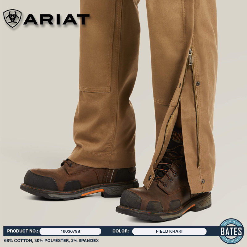 10036798 Ariat Men's REBAR® DuraCanvas Unlined Bibs