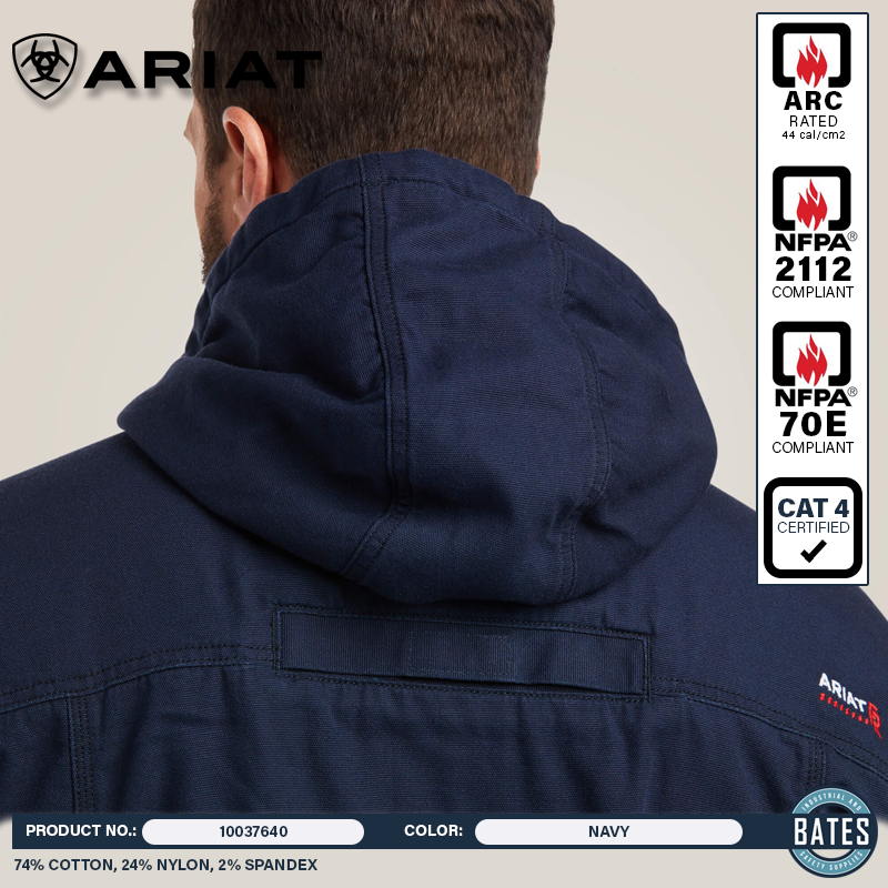 10037640 Ariat Men's FR DuraLight Stretch Canvas Jacket