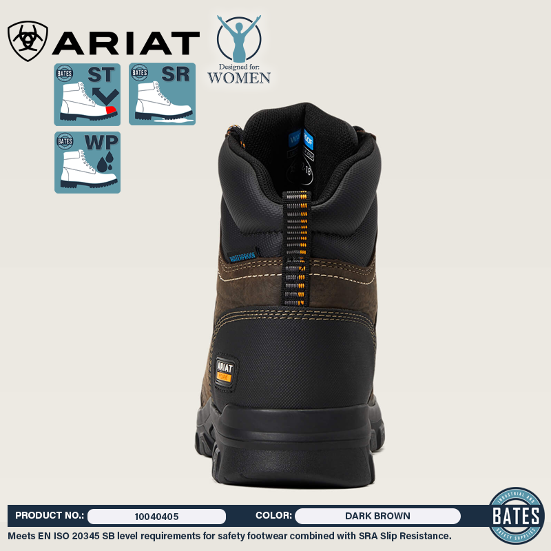 10040405 Ariat Women's TREADFAST WP/ST Boots