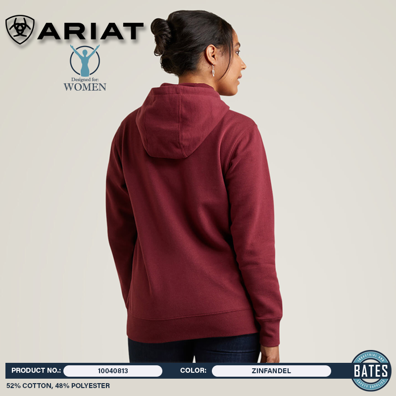 10040813 Ariat Women's ARIAT Logo Hoodie