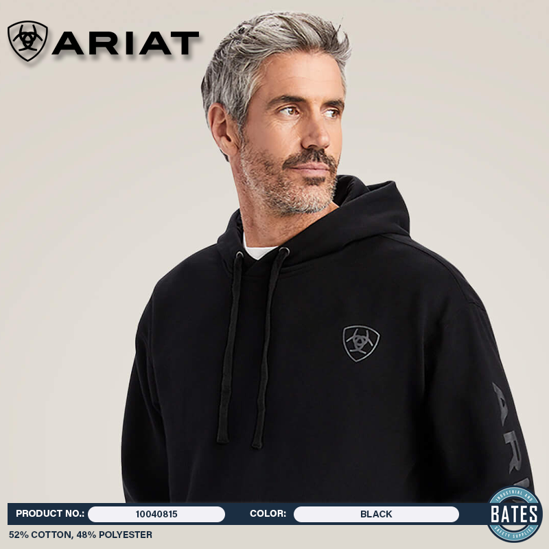 10040815 Ariat Men's ARIAT Logo Hoodie