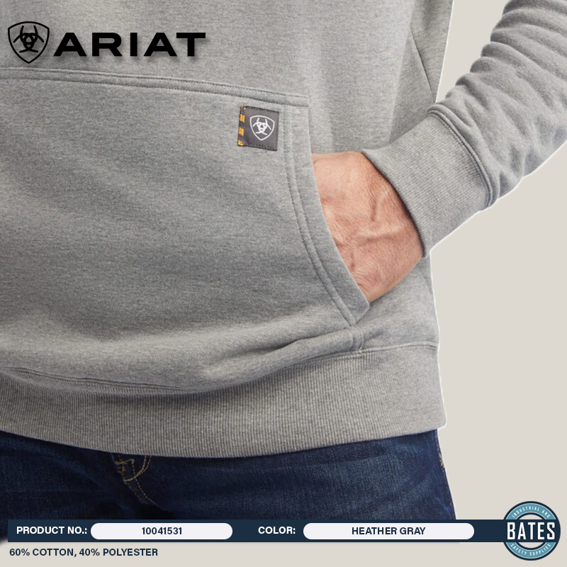 10041531 Ariat Men's REBAR® Workman Hoodie