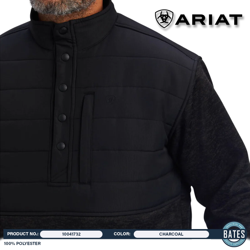 10041732 Ariat Men's CALDWELL Reinforced Snap Sweater