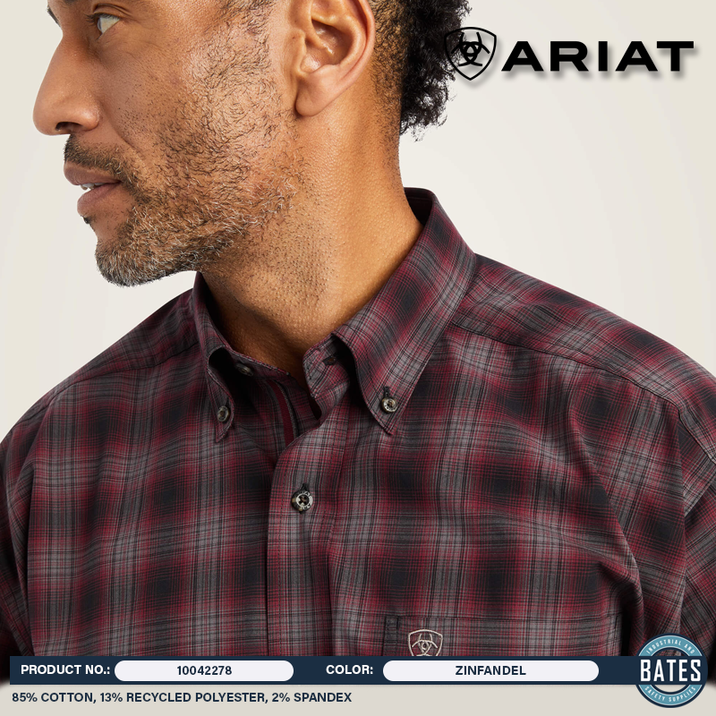10042278 Ariat Men's Pro Series WILLIAM Classic Fit LS Shirt