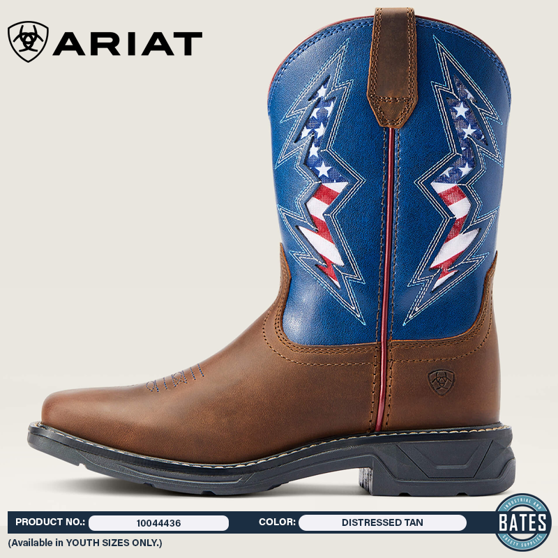 10044436 Ariat Kid's WORKHOG XT/VT BOLT Western Boots