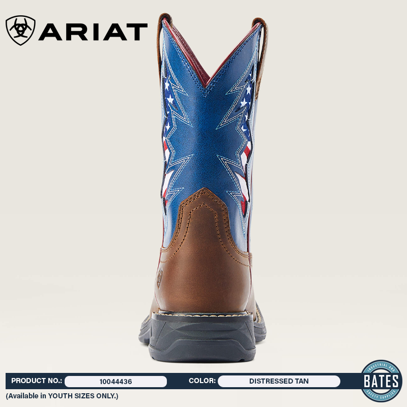 10044436 Ariat Kid's WORKHOG XT/VT BOLT Western Boots