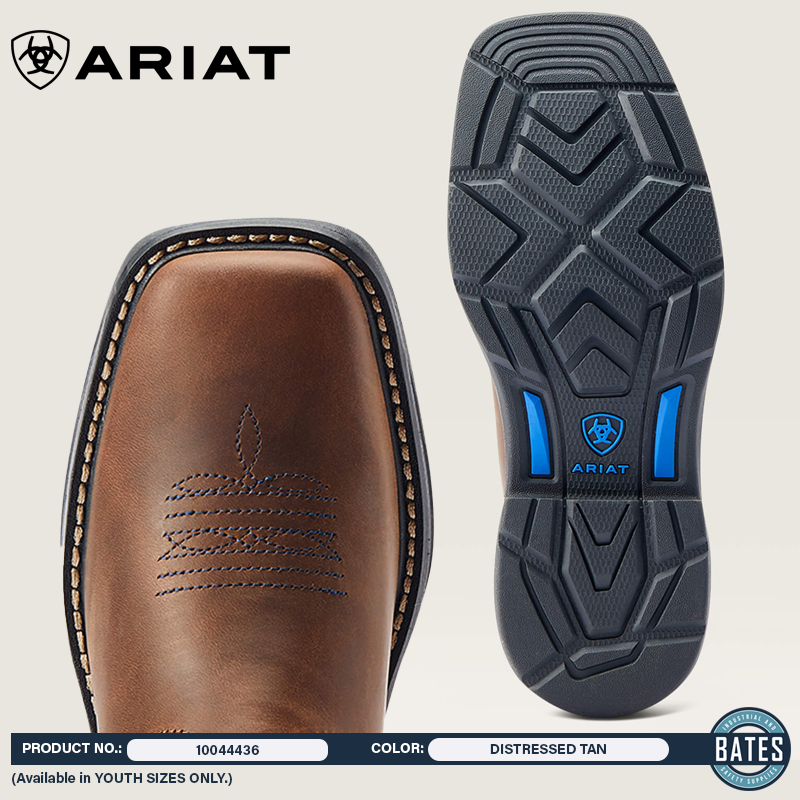 10044436 Ariat Kid's WORKHOG XT/VT BOLT Western Boots