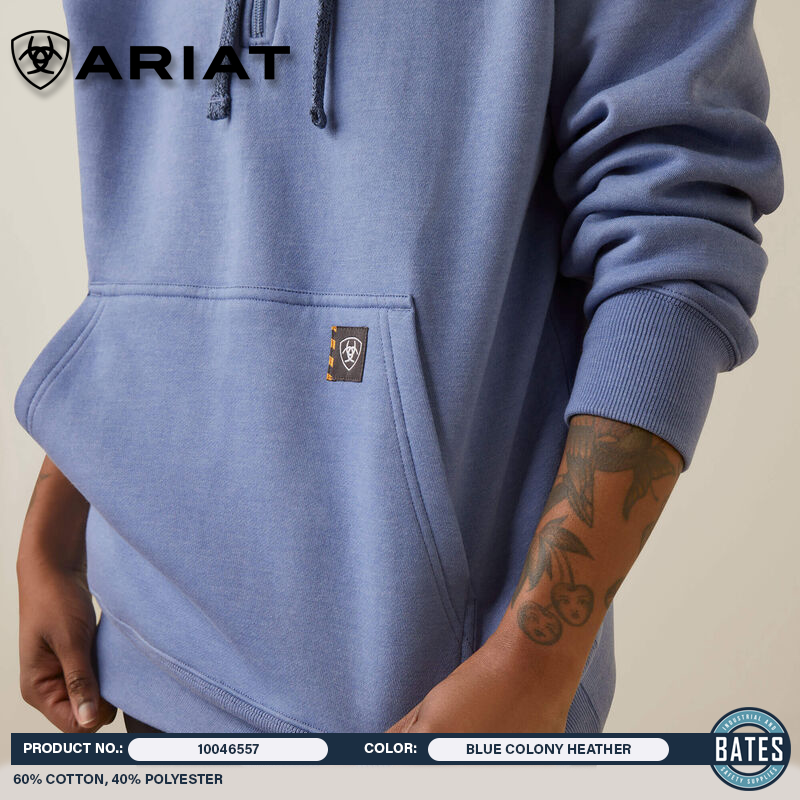 10046557 Ariat Women's Rebar Skill Set 1/2 Zip Hoodie