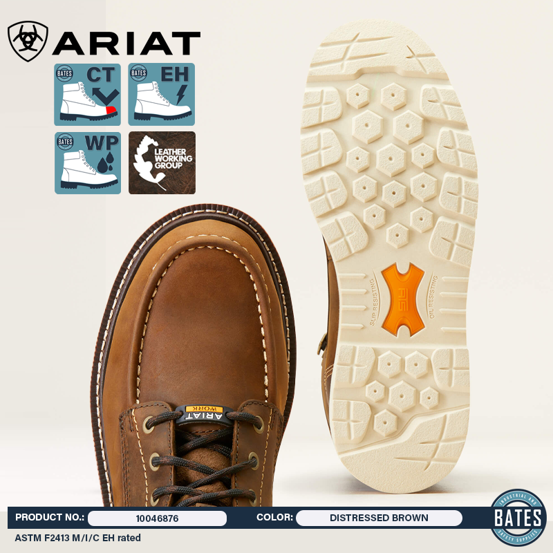 10046876 Ariat Men's REBAR® LIFT WP/CT Work Boots