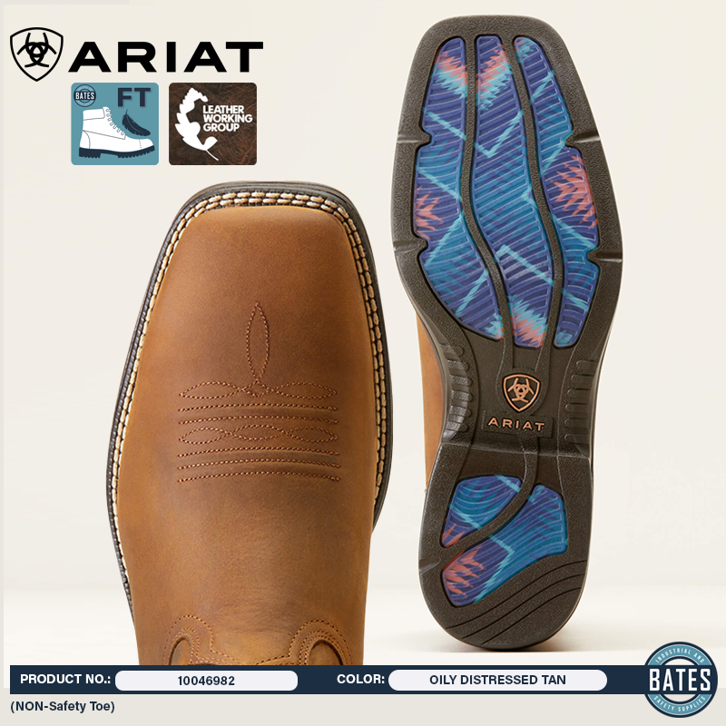 10046982 Ariat Men's RIDGEBACK Western Boots