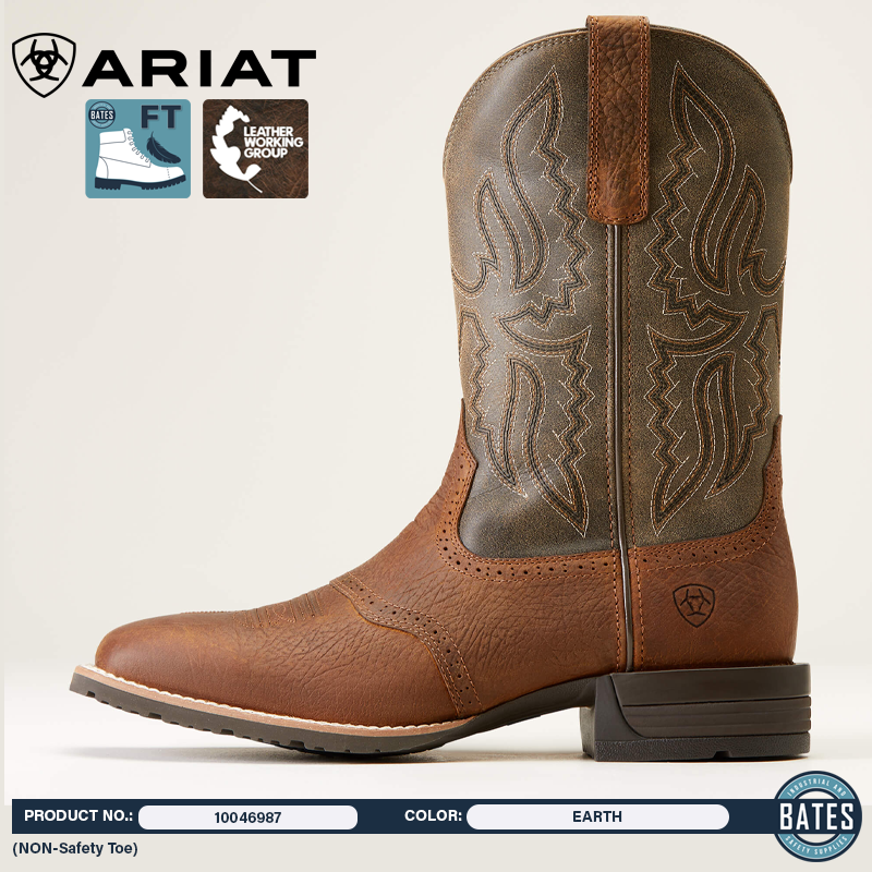10046987 Ariat Men's HYBRID RANCHWAY Western Boots