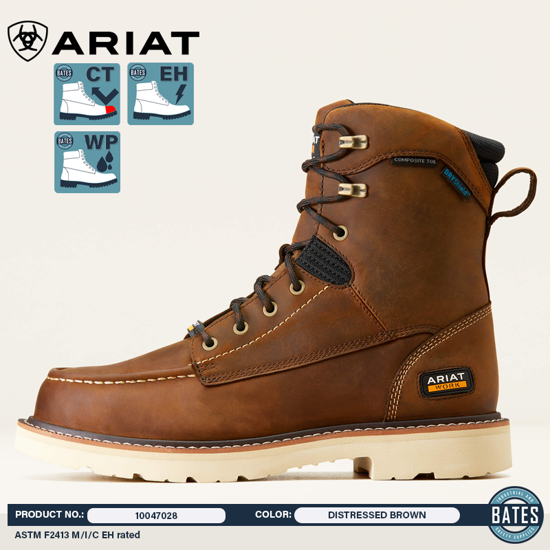 10047028 Ariat Men's REBAR® Lift WP/EH/CT Work Boots