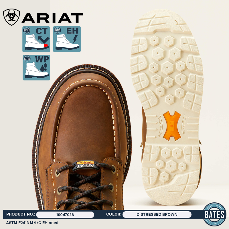 10047028 Ariat Men's REBAR® Lift WP/EH/CT Work Boots