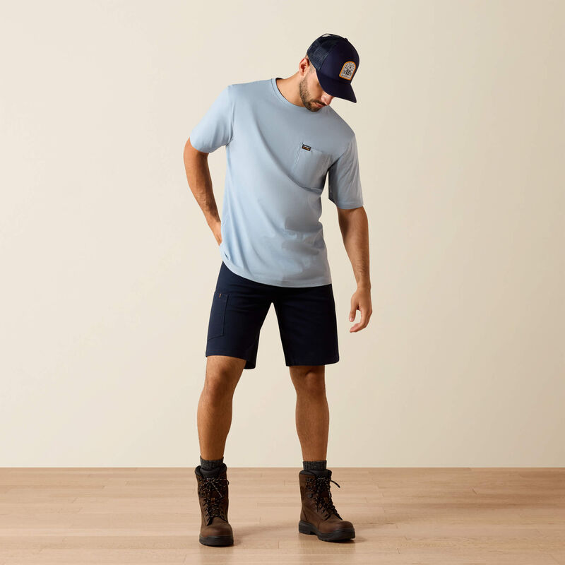 10071364 ARIAT MEN'S REBAR COTTON STRONG SKULL T-SHIRT