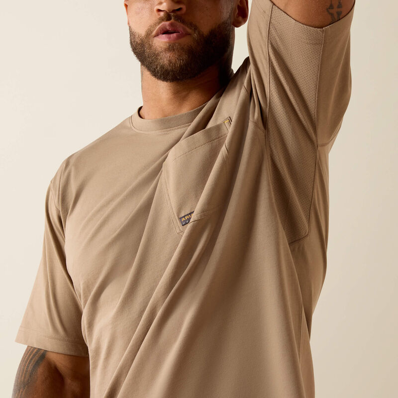 10071506 ARIAT MEN'S REBAR WORKMAN BORN FOR THIS T-SHIRT