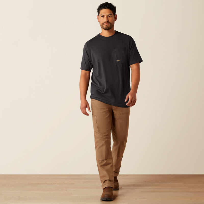 10073845 ARIAT MEN'S REBAR COTTON STRONG LOGO T-SHIRT