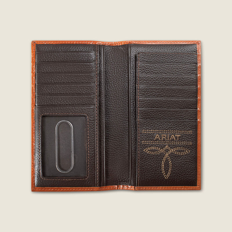 A3568402 ARIAT RODEO WALLET DIAMOND EMBOSSED