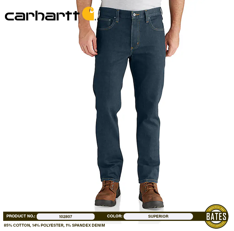 102807 Carhartt Men's RUGGED FLEX® Tapered Leg Jeans