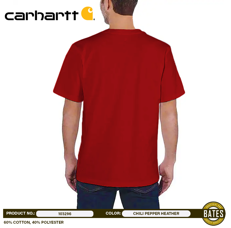 103296 Carhartt Men's Heavyweight SS Pocket T-Shirt
