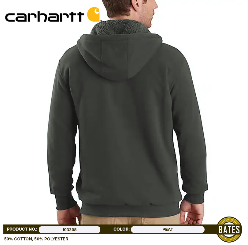 103308 Carhartt Men's RAIN DEFENDER® Sherpa-Lined Sweatshirt