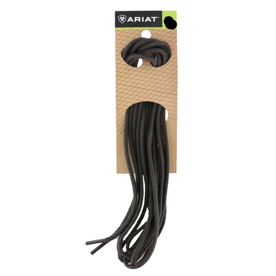 A2302602 ARIAT BROWN WAXED NYLON 72 INCH BOOT LACES