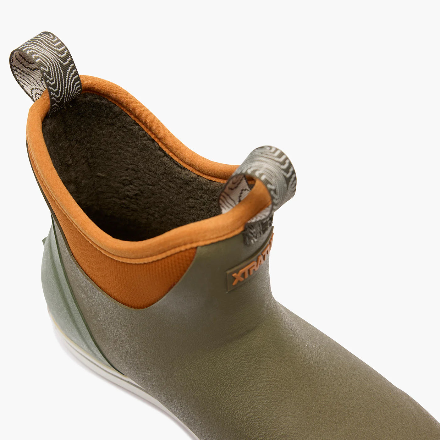 XTRATUF Men's Camp Fleece Lined Ankle Deck Boot XMADBC30