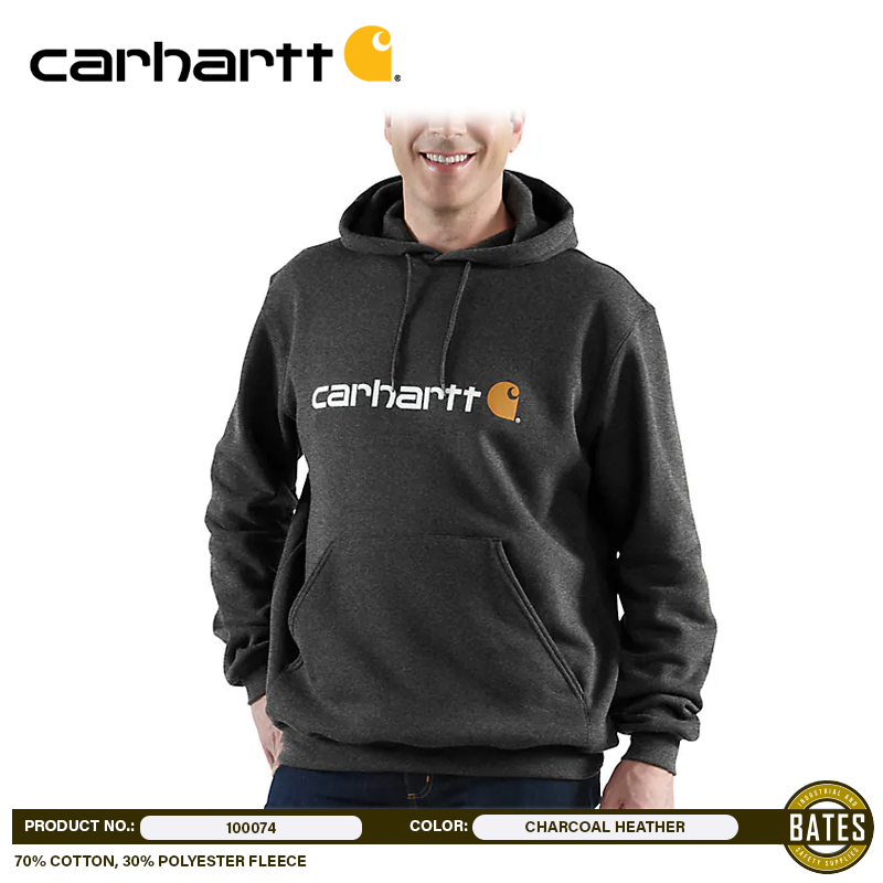 100074 Carhartt Men's LOGO Graphic Hoodie