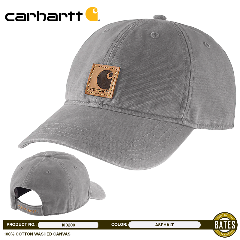 100289 Carhartt SOLID Canvas Caps