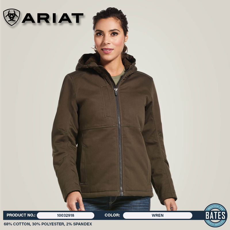 10032918 Ariat Women's REBAR DuraCanvas Insulated Jacket