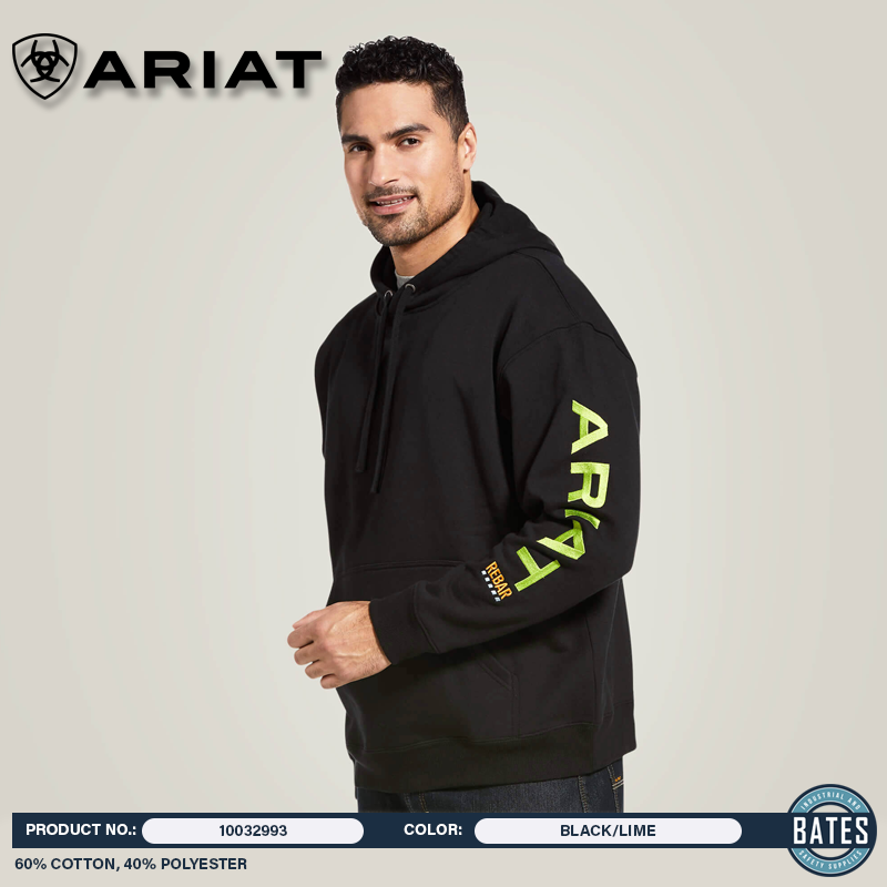 10032993 Ariat Men's REBAR Graphic Hoodie
