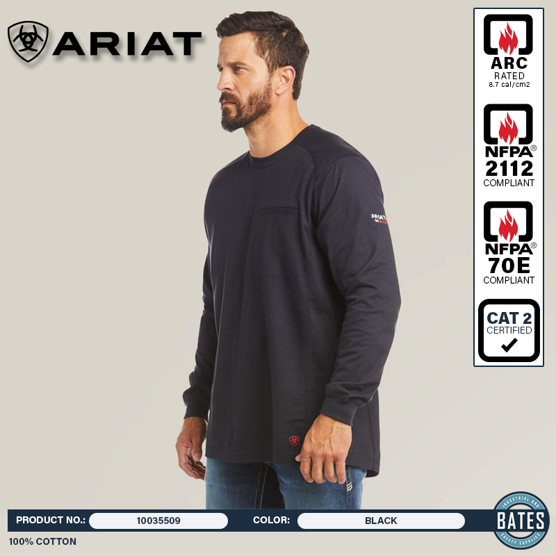 10035509 Ariat Men's FR AIR Graphic LS T-Shirt