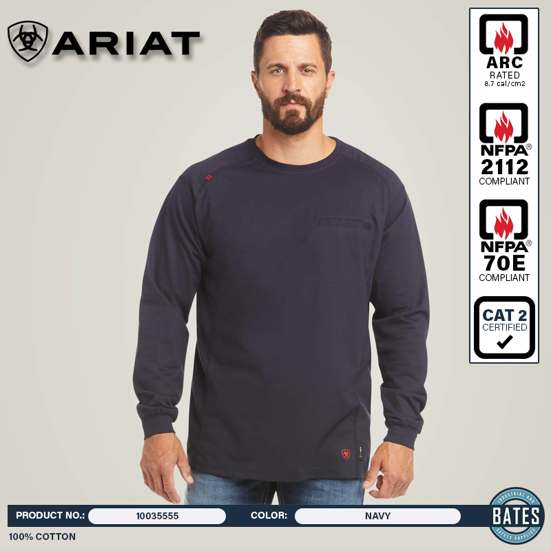 10035555 Ariat Men's FR AIR Graphic LS T-Shirt – Bates Enterprises