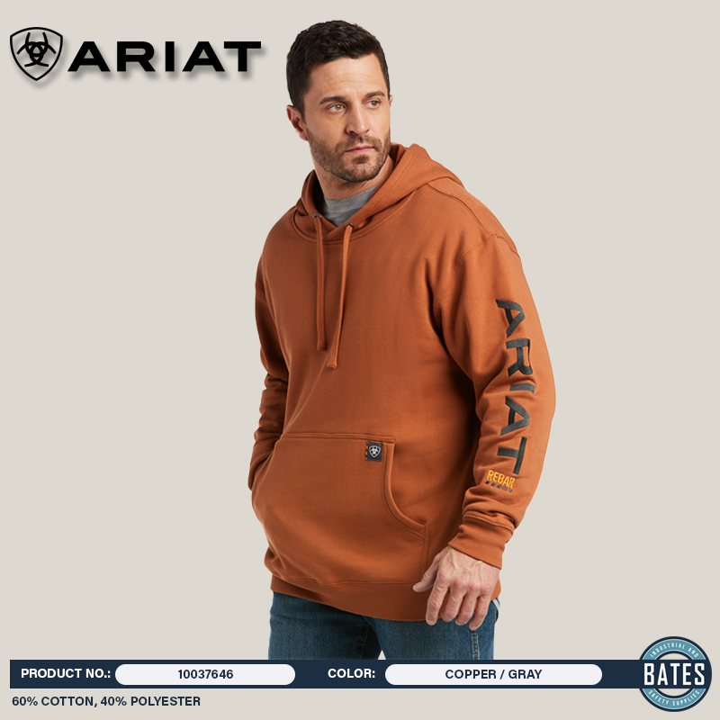 10037646 Ariat Men's REBAR® Graphic Hoodie