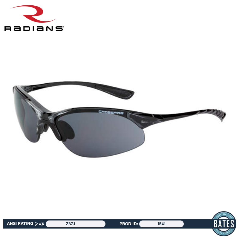 1541 RAD Crossfire XCBR Premium Safety Glasses