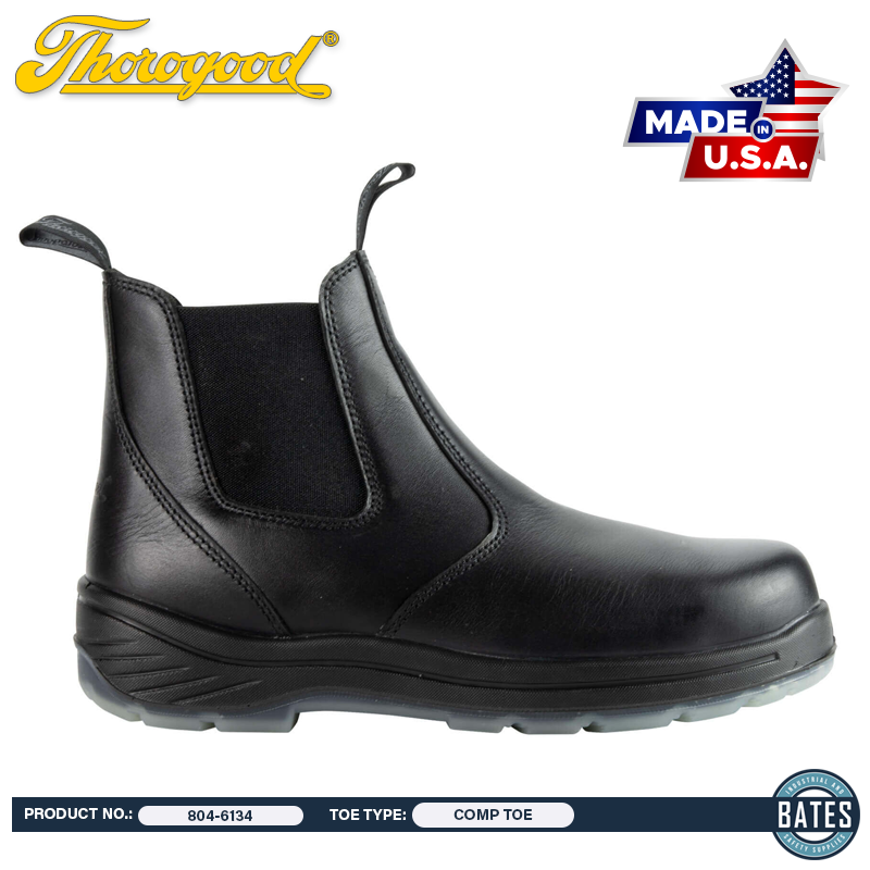 804-6134 WBR Thoro-Flex Chelsea QR/EH/CT Station Boots