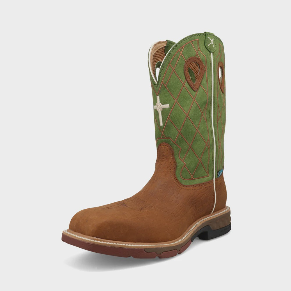MXBNW07 TWISTED X 12" WESTERN WORK BOOT
