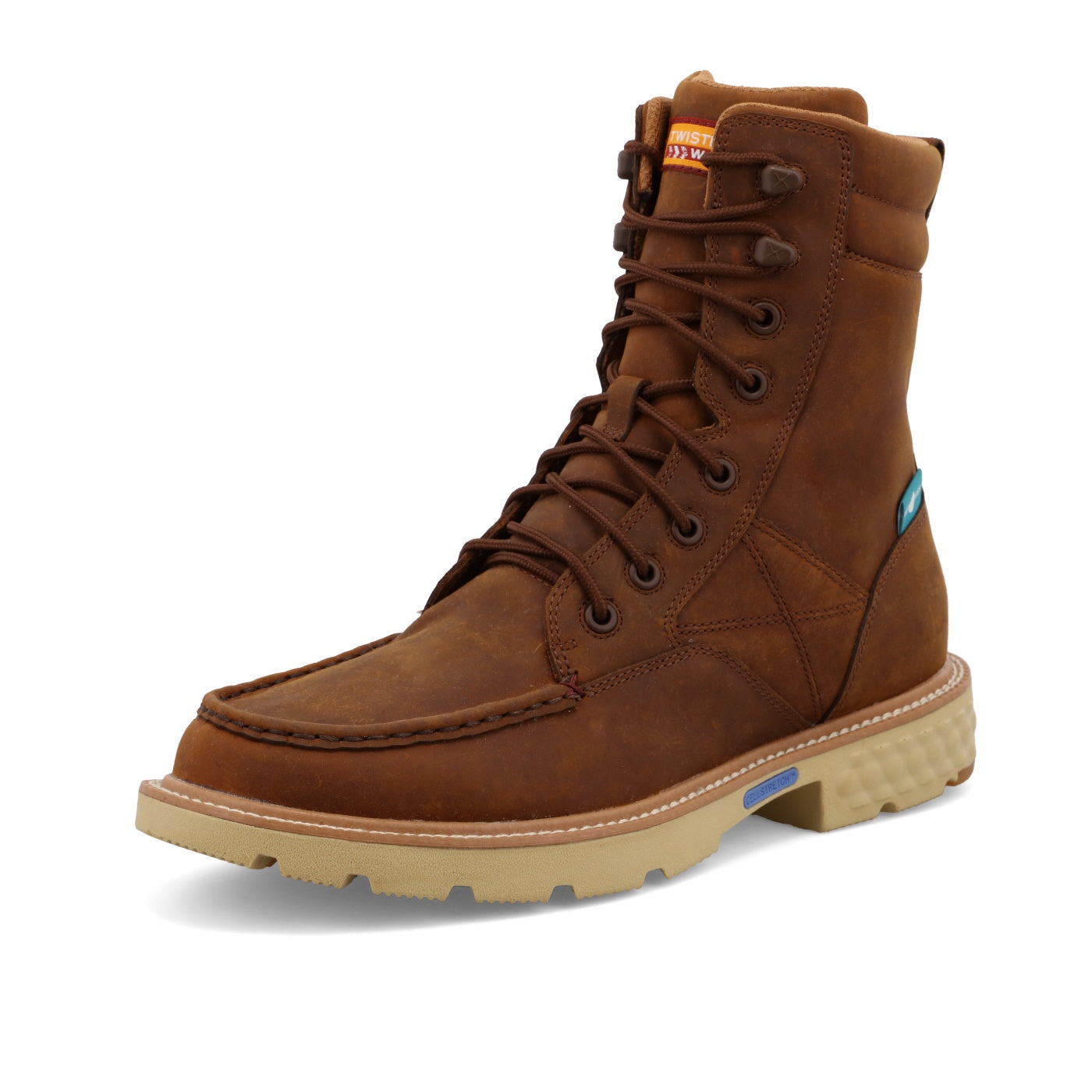 MXCW003 Twisted-X Men's CELLSTRETCH WP Lacers